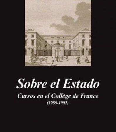 Sobre el Estado: Pierre Bourdieu