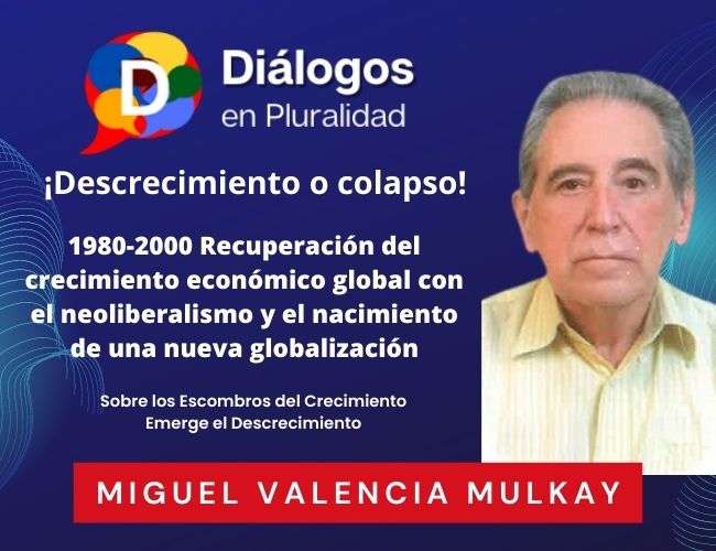 1980-2000 Recuperación del crecimiento económico global con el neoliberalismo y el nacimiento de una nueva globalización