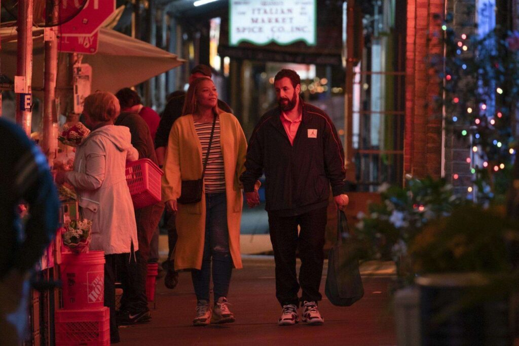 Queen Latifah & Adam Sandler