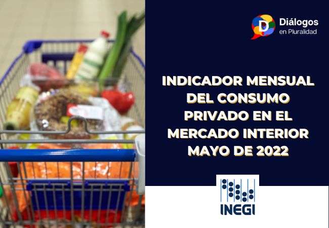 INDICADOR MENSUAL DEL CONSUMO PRIVADO EN EL MERCADO INTERIOR MAYO DE 2022