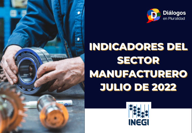 Indicadores del Sector Manufacturero Julio de 2022