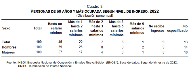 Estadísticas a propósito del día internacional de las Personas Adultas Mayores