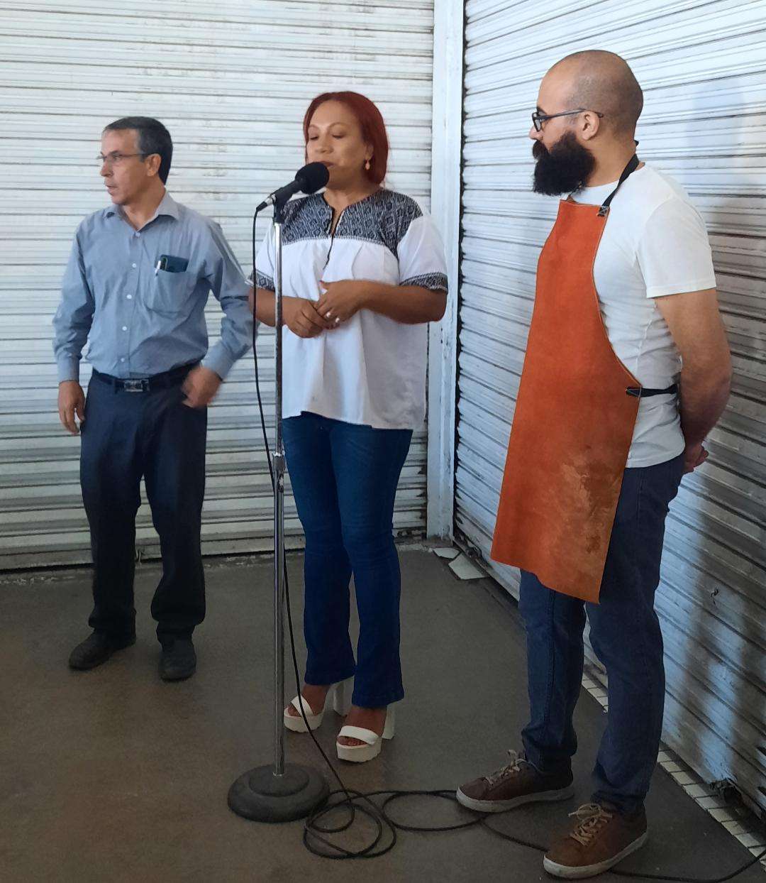 Jesús, Érika y René comprometidos con la cultura local