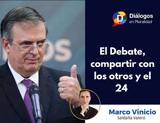 El Debate, compartir con los otros y el 24