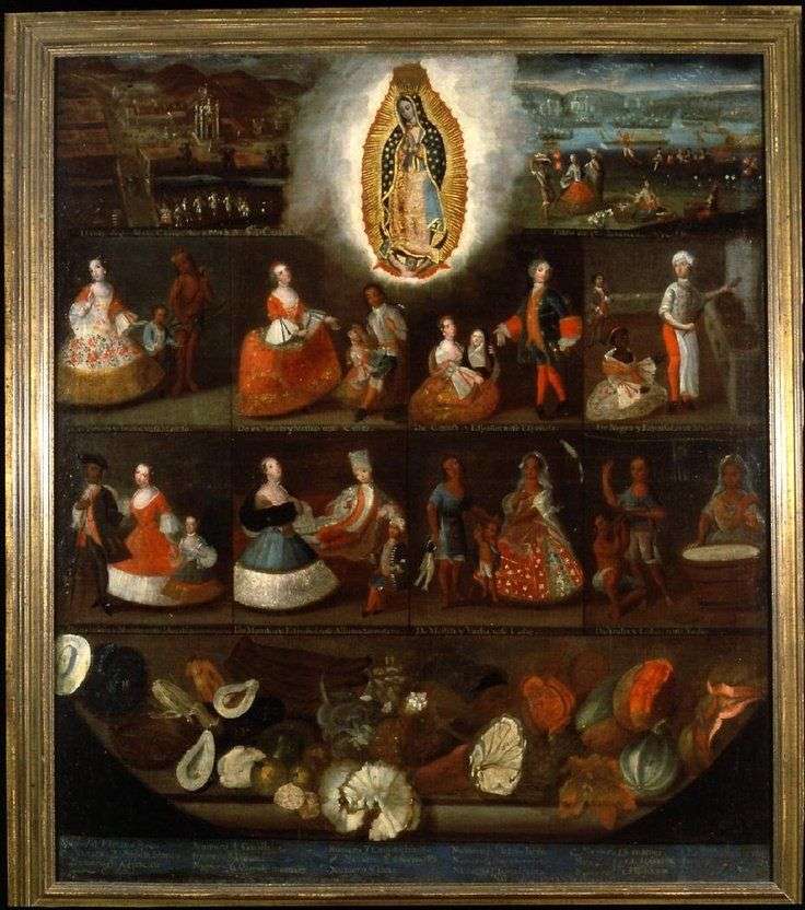 La Guadalupana, Virgen protectora de las castas