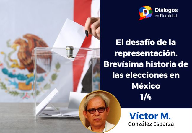 El desafío de la representación. Brevísima historia de las elecciones en México. 1/4