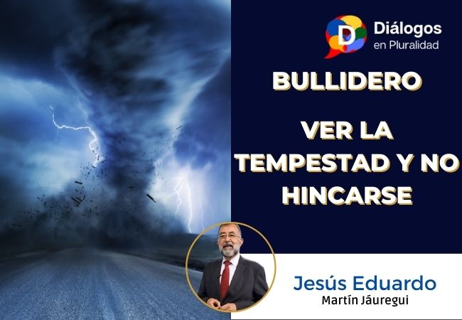 VER LA TEMPESTAD Y NO HINCARSE