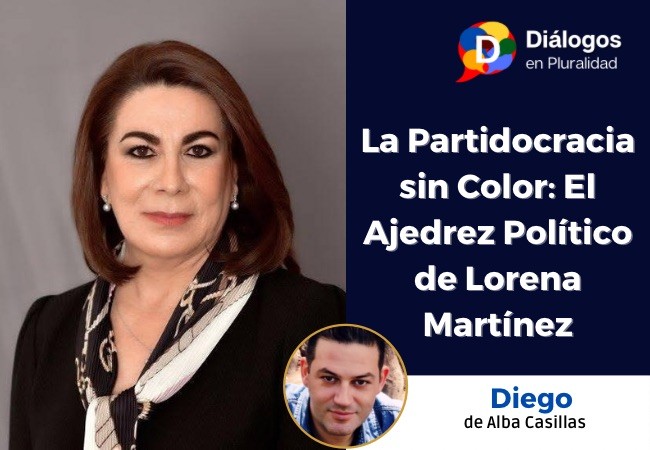 La Partidocracia sin Color: El Ajedrez Político de Lorena Martínez
