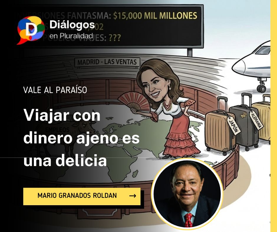 Viajar con dinero ajeno es una delicia