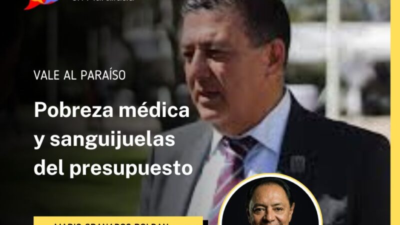 Pobreza médica y sanguijuelas del presupuesto
