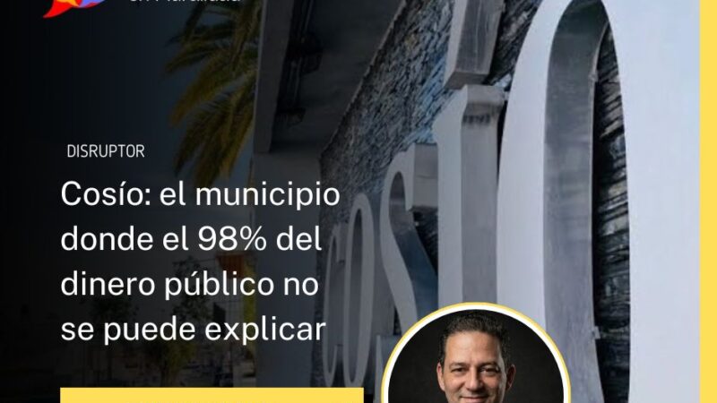 Cosío: el municipio donde el 98% del dinero público no se puede explicar
