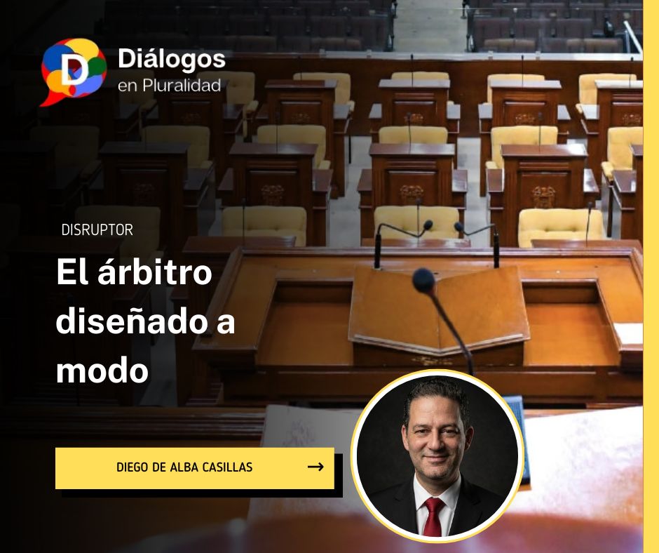 El árbitro diseñado a modo