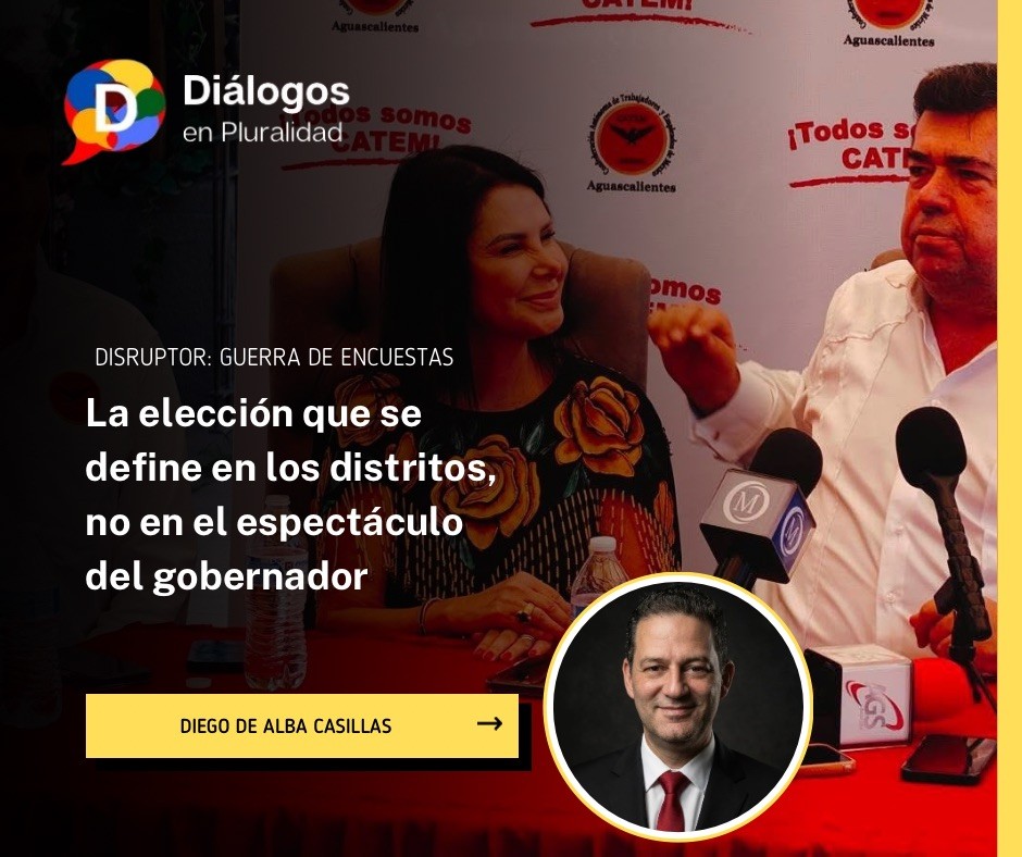 La elección que se define en los distritos, no en el espectáculo del gobernador