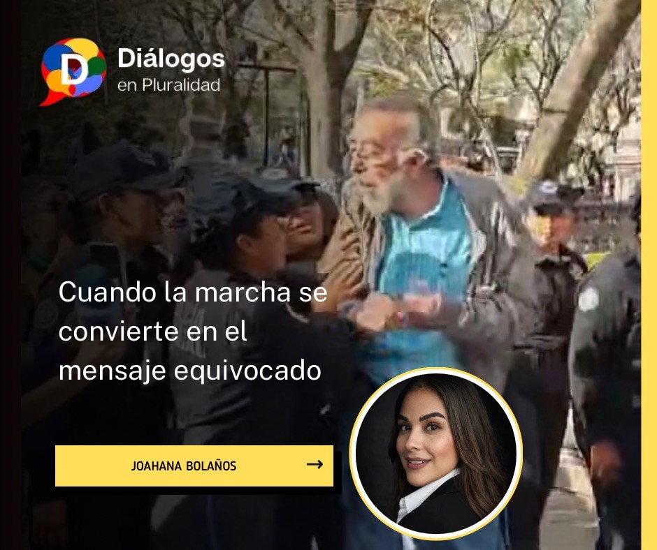 Cuando la marcha se convierte en el mensaje equivocado