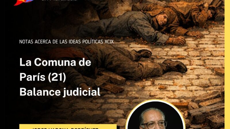 La Comuna de París (21) Balance judicial