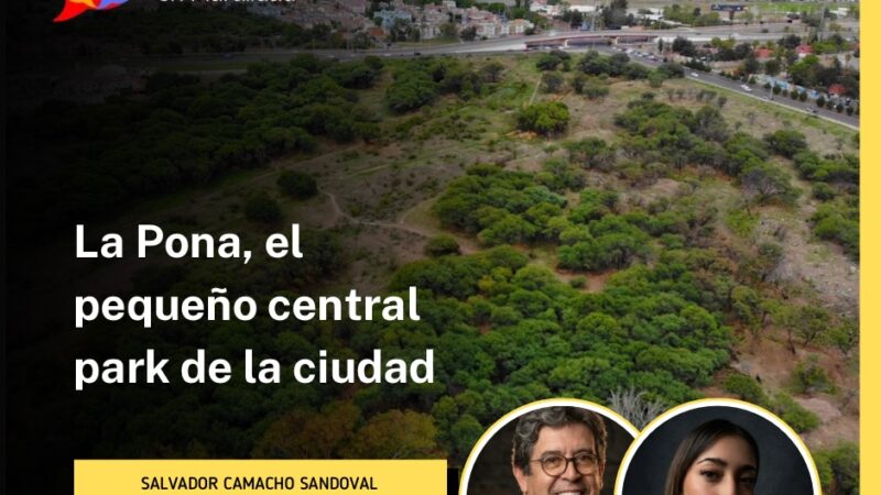 La Pona, el pequeño central park de la ciudad