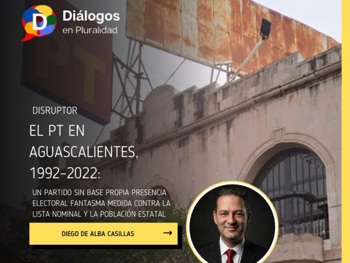 El PT en Aguascalientes, 1992–2022: un partido sin base propia presencia electoral fantasma medida contra la Lista Nominal y la población estatal