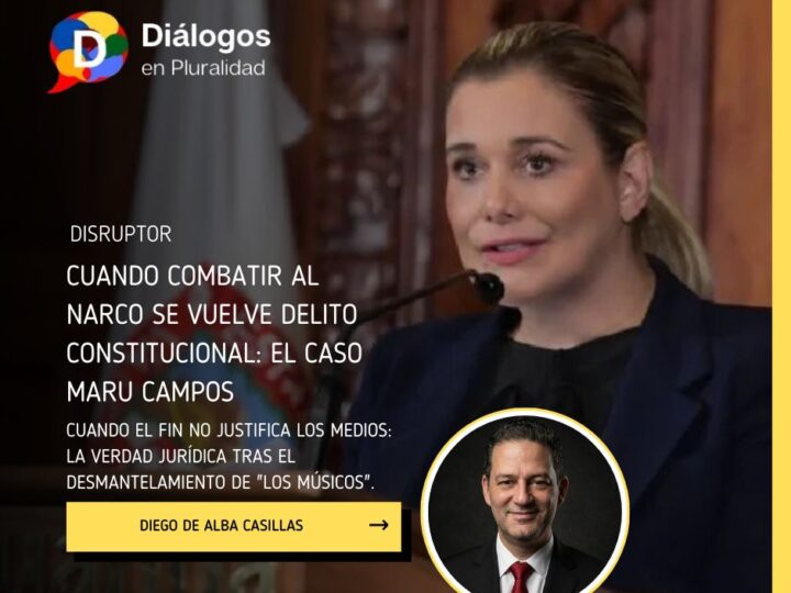 Cuando combatir al narco se vuelve delito constitucional: el caso Maru Campos