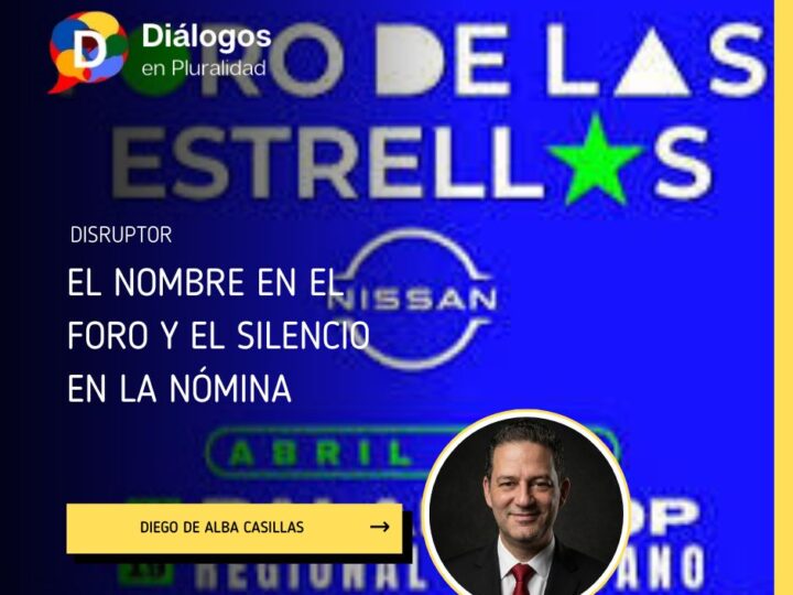 El nombre en el foro y el silencio en la nómina