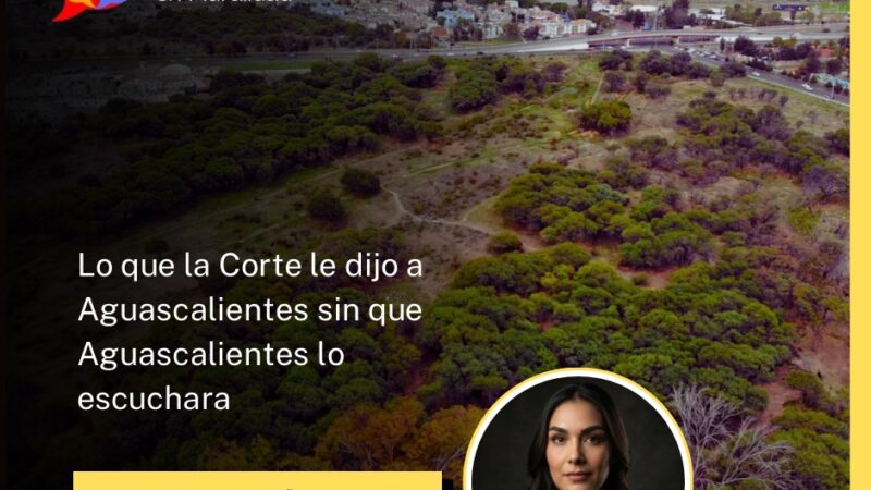 Lo que la Corte le dijo a Aguascalientes sin que Aguascalientes lo escuchara