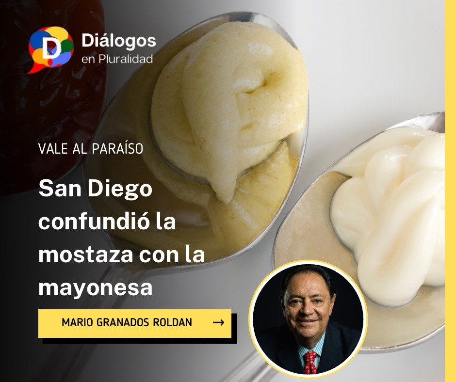 San Diego confundió la mostaza con la mayonesa