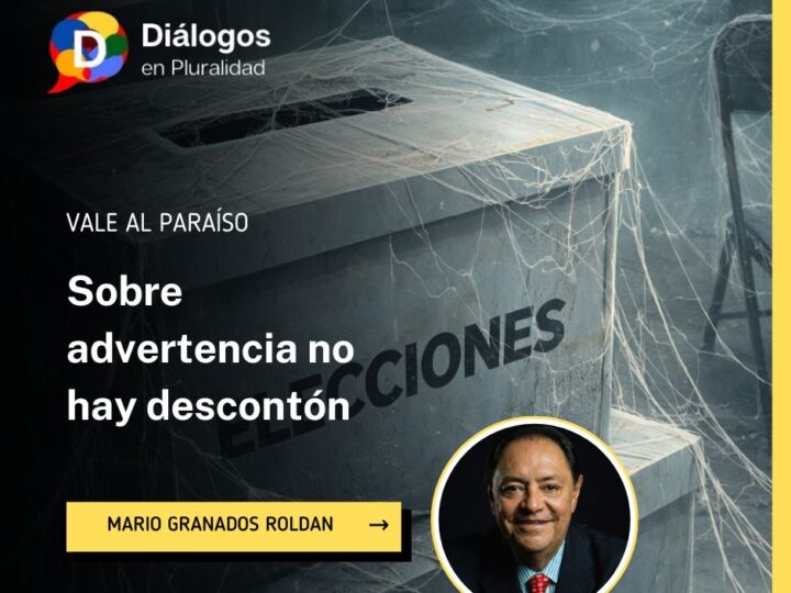 Sobre advertencia no hay descontón