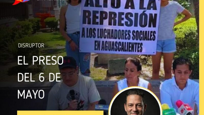 El preso del 6 de mayo