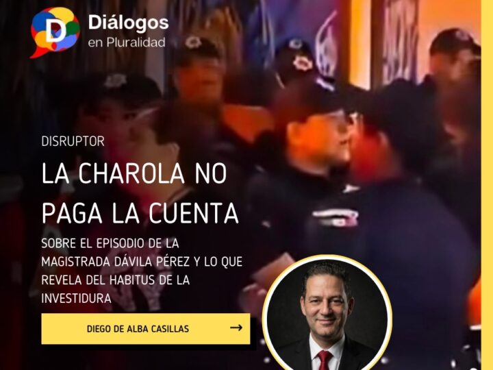 La charola no paga la cuenta