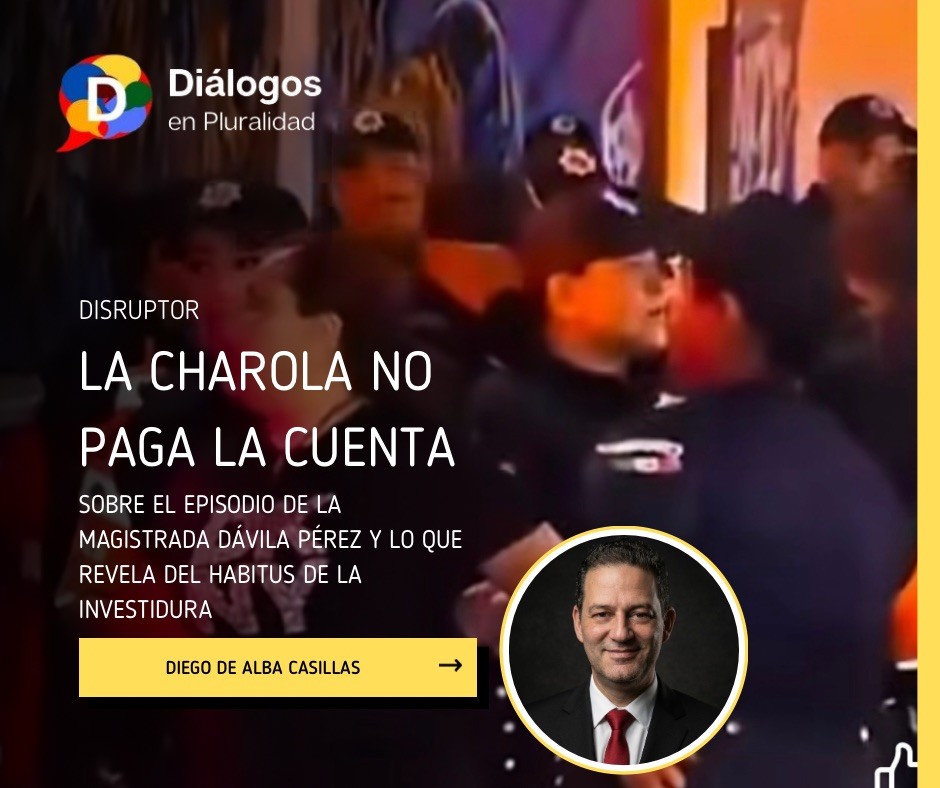 La charola no paga la cuenta