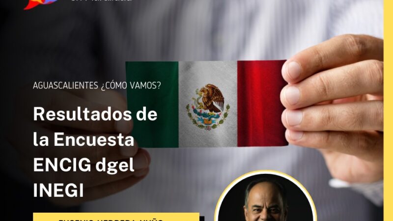 Resultados de la Encuesta ENCIG del INEGI