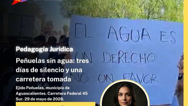 Peñuelas sin agua: tres días de silencio y una carretera tomada