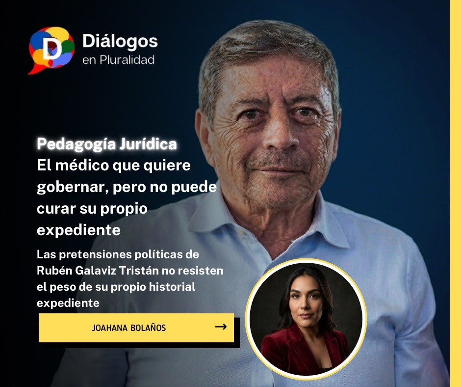 El médico que quiere gobernar, pero no puede curar su propio expediente
