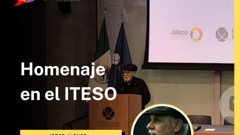 Homenaje en el ITESO