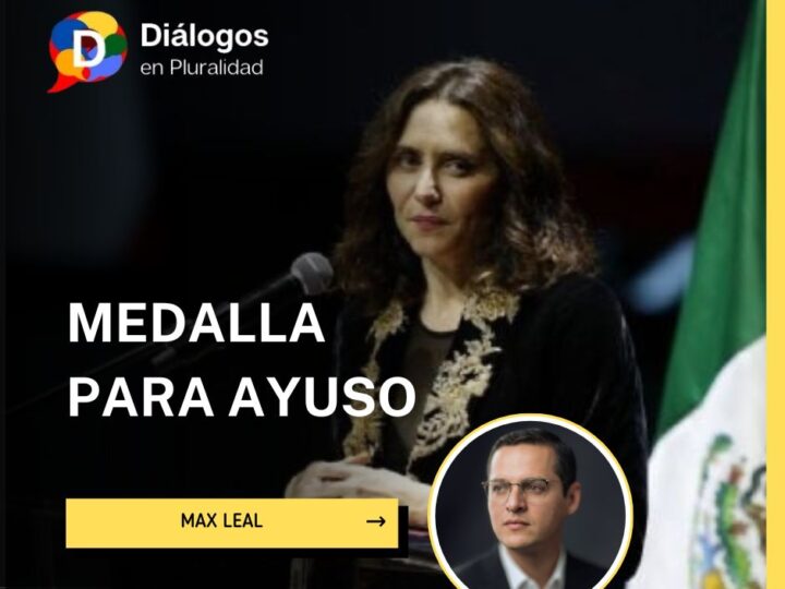 Medalla para Ayuso