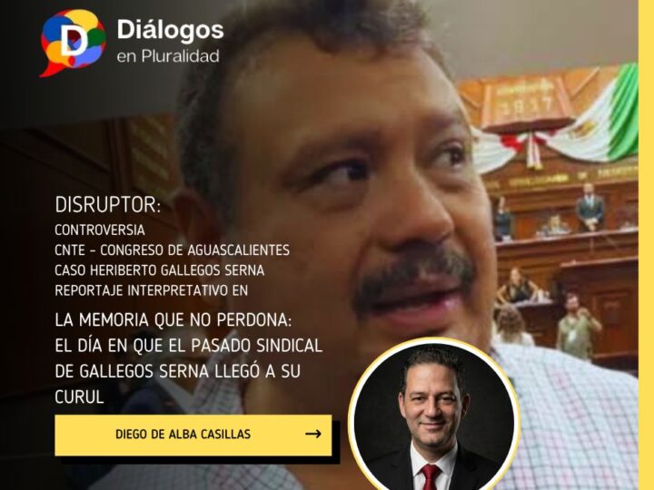 La memoria que no perdona: el día en que el pasado sindical de Gallegos Serna llegó a su curul
