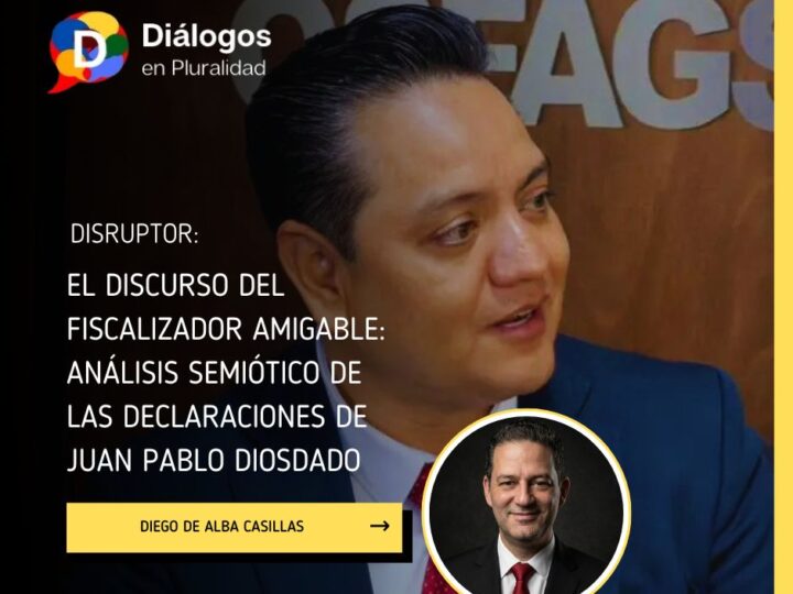 El discurso del fiscalizador amigable: Análisis semiótico de las declaraciones de Juan Pablo Diosdado
