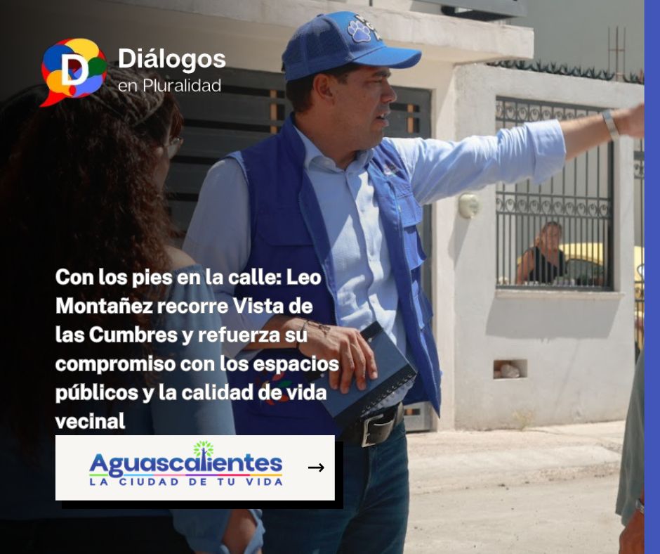 Con los pies en la calle: Leo Montañez recorre Vista de las Cumbres y refuerza su compromiso con los espacios públicos y la calidad de vida vecinal