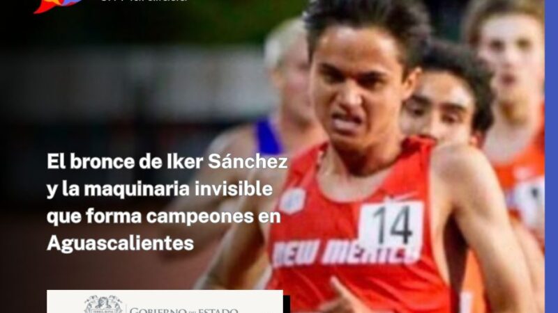 El bronce de Iker Sánchez y la maquinaria invisible que forma campeones en Aguascalientes