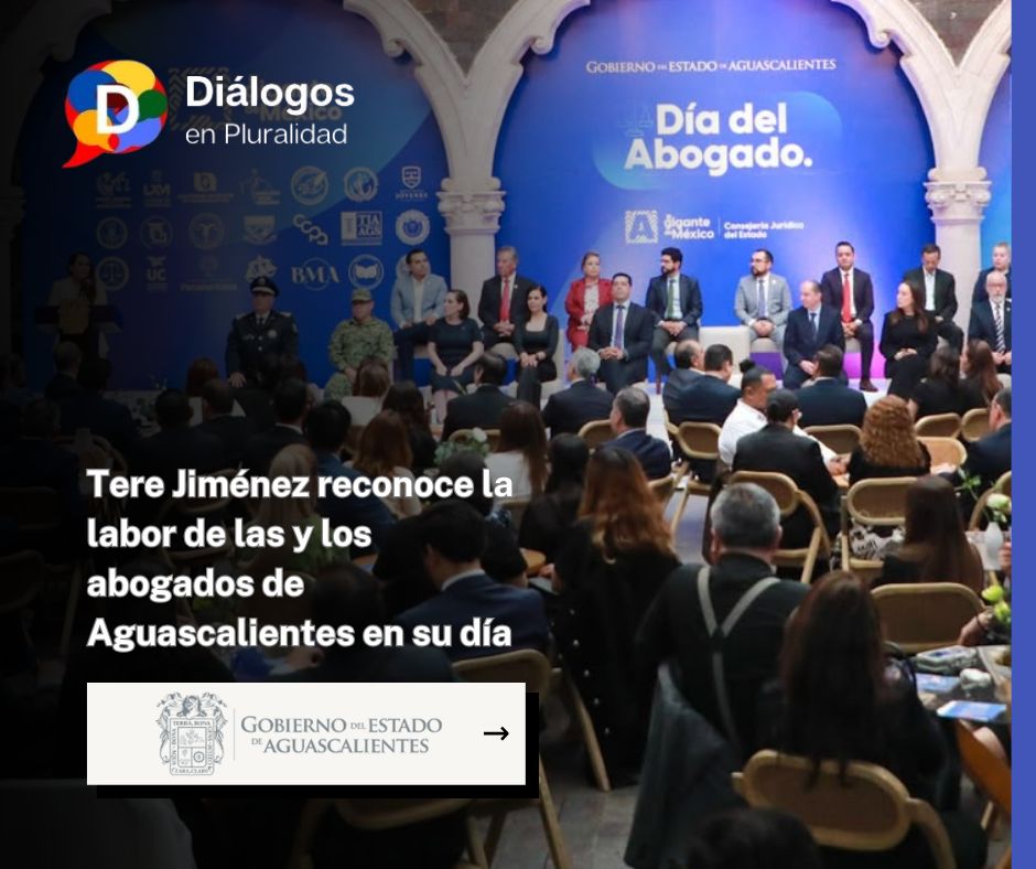 Tere Jiménez reconoce la labor de las y los abogados de Aguascalientes en su día