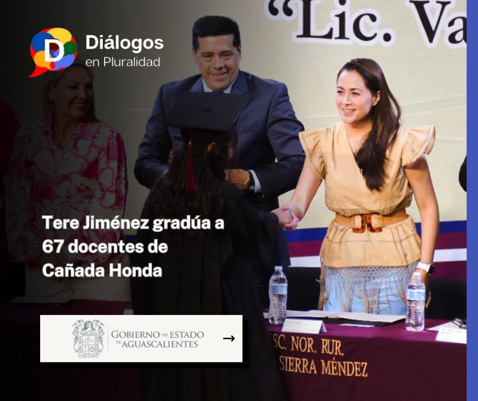 Tere Jiménez gradúa a 67 docentes de Cañada Honda