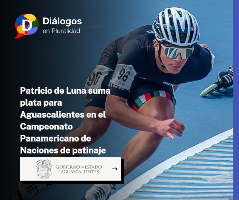 Patricio de Luna suma plata para Aguascalientes en el Campeonato Panamericano de Naciones de patinaje
