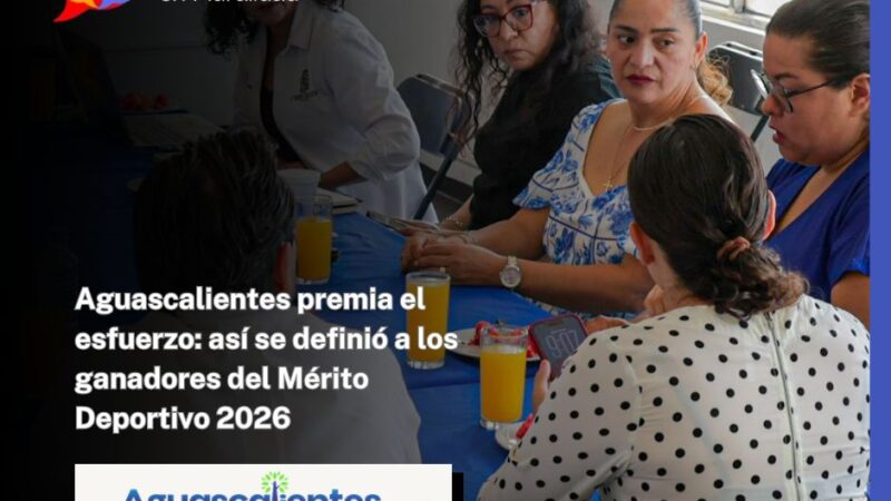 Aguascalientes premia el esfuerzo: así se definió a los ganadores del Mérito Deportivo 2026