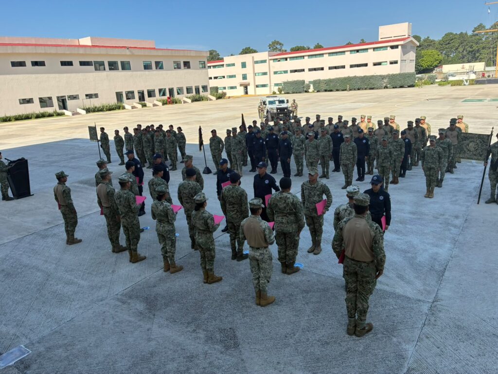 Policías que se preparan para proteger mejor: la capacitación que Aguascalientes recibió de la Marina