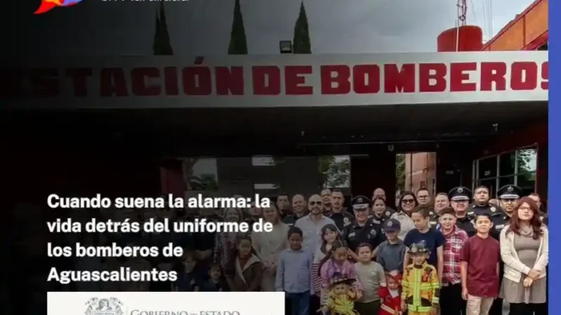 Cuando suena la alarma: la vida detrás del uniforme de los bomberos de Aguascalientes