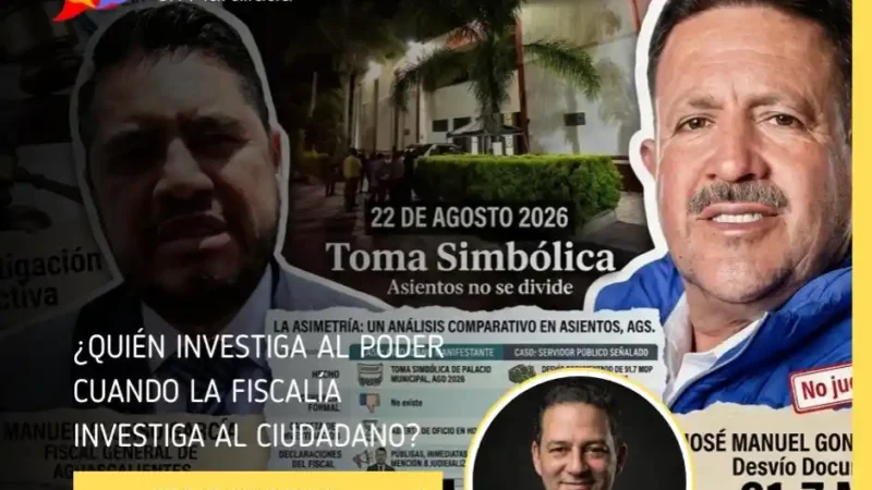 ¿Quién investiga al poder cuando la Fiscalía investiga al ciudadano?