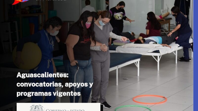 Aguascalientes: convocatorias, apoyos y programas vigentes