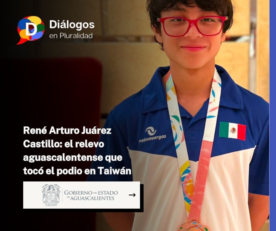 René Arturo Juárez Castillo: el relevo aguascalentense que tocó el podio en Taiwán