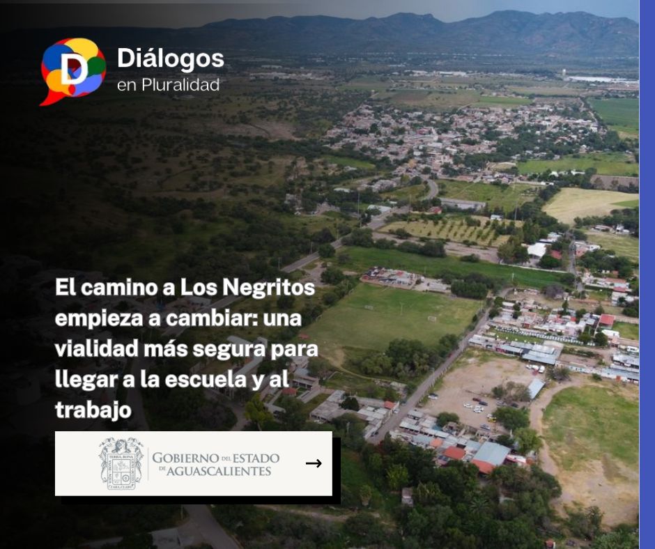 El camino a Los Negritos empieza a cambiar: una vialidad más segura para llegar a la escuela y al trabajo