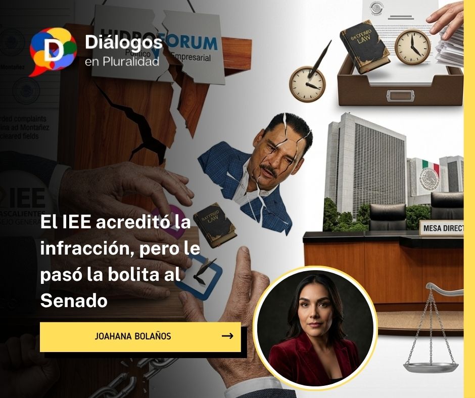 El IEE acreditó la infracción, pero le pasó la bolita al Senado