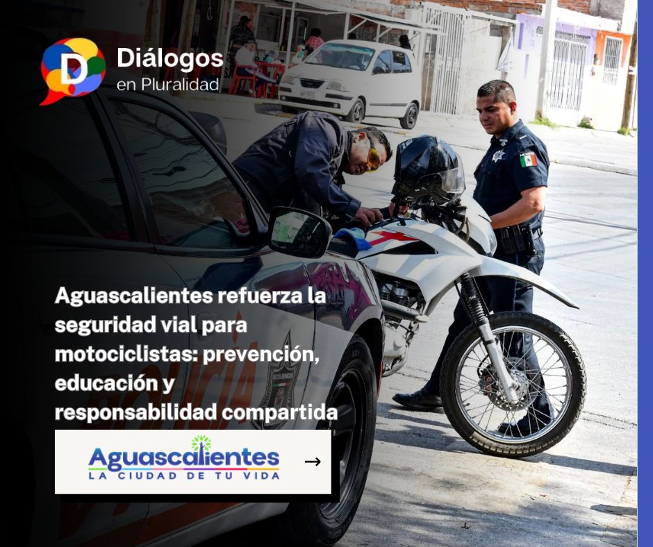 Aguascalientes refuerza la seguridad vial para motociclistas: prevención, educación y responsabilidad compartida